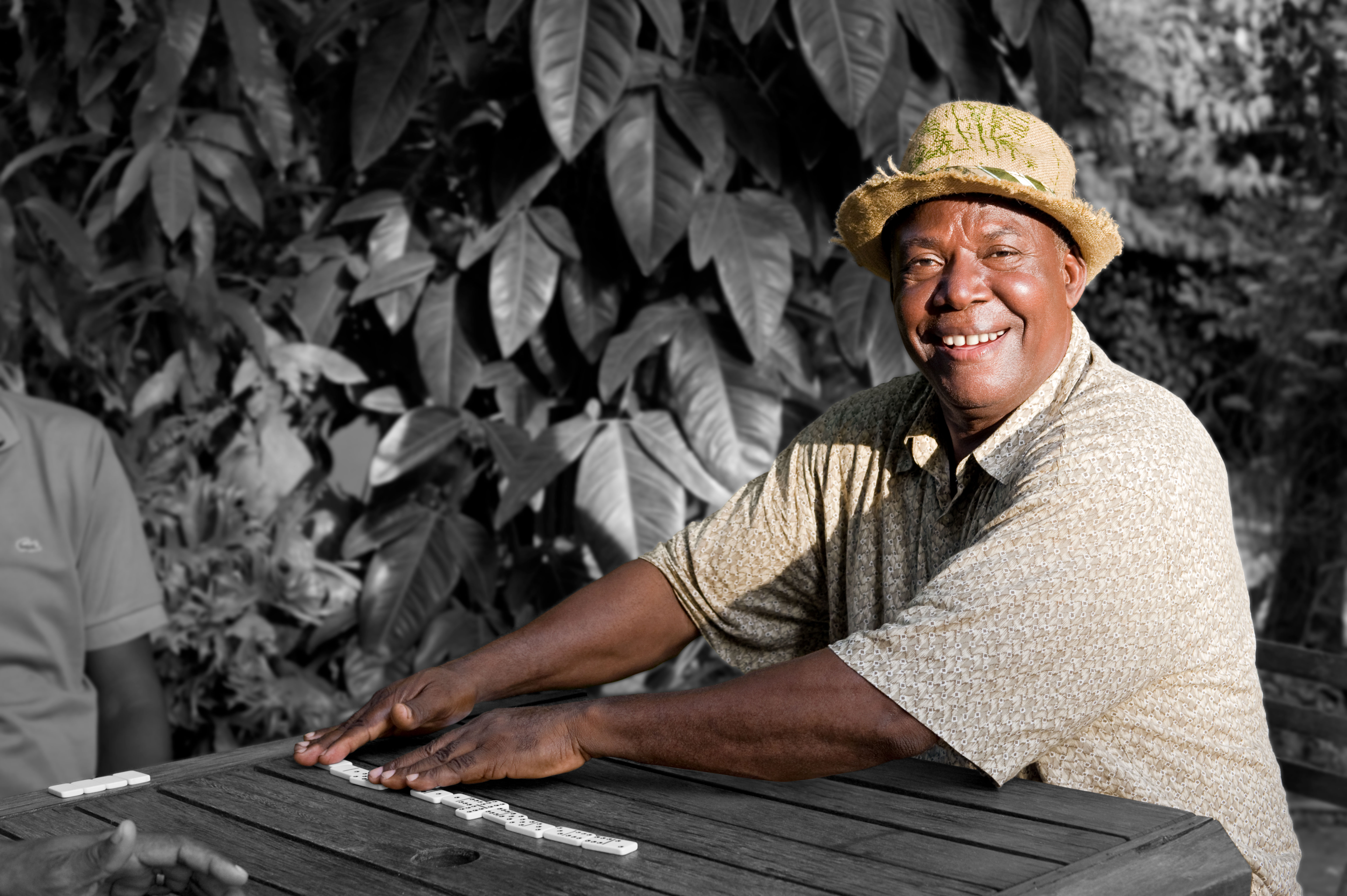 Voilà campaign photography: celebration with grandfather